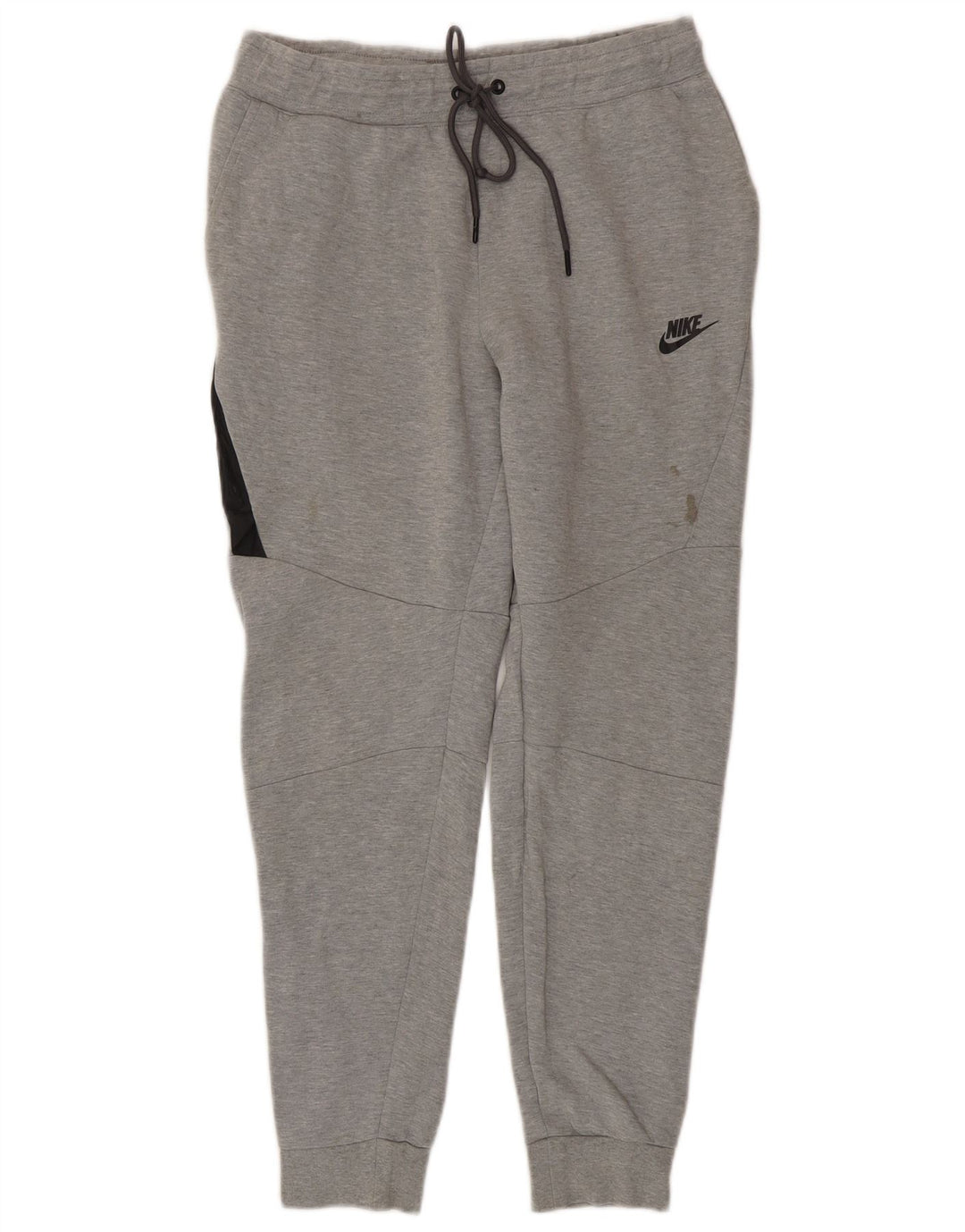 Pantaloni de trening pentru bărbați Nike Pantaloni de jogging, gri mediu, bumbac color bloc