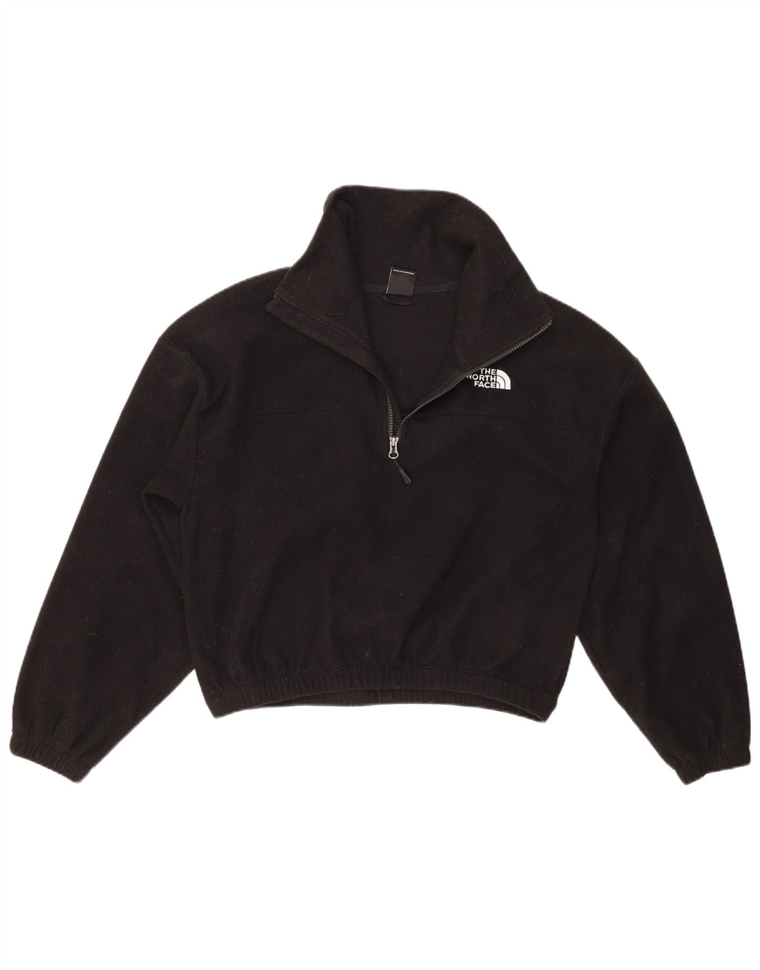 Jumper The North Face pentru femei oversized Crop Fleece UK 12 Medium Black