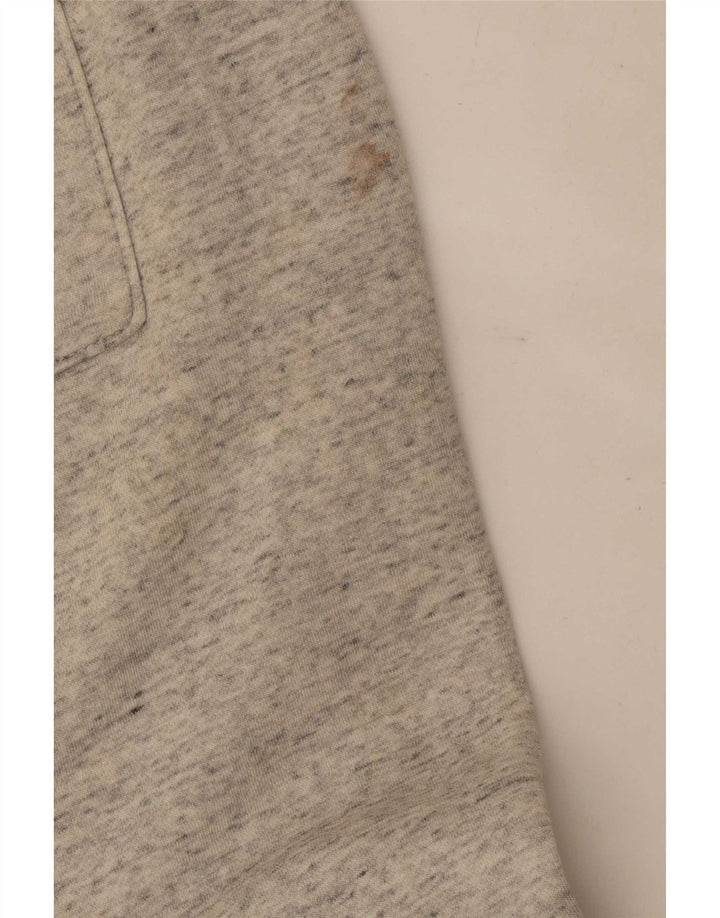 Pantaloni de trening Hollister Graphic pentru bărbați, bumbac cu pete gri mediu