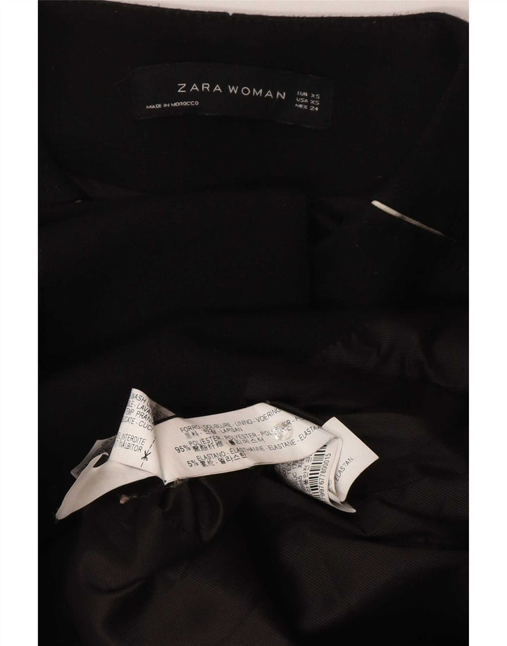 Pardesiu pentru femei Zara UK 6 XS poliester negru