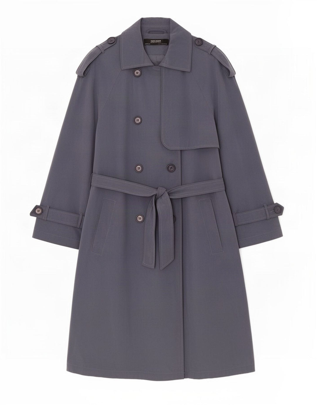 Trench supradimensionat pentru femei Zara UK 10 Mic Gri