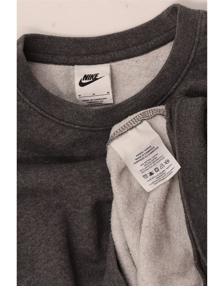 Pulover Nike pentru bărbați, bumbac, gri mediu