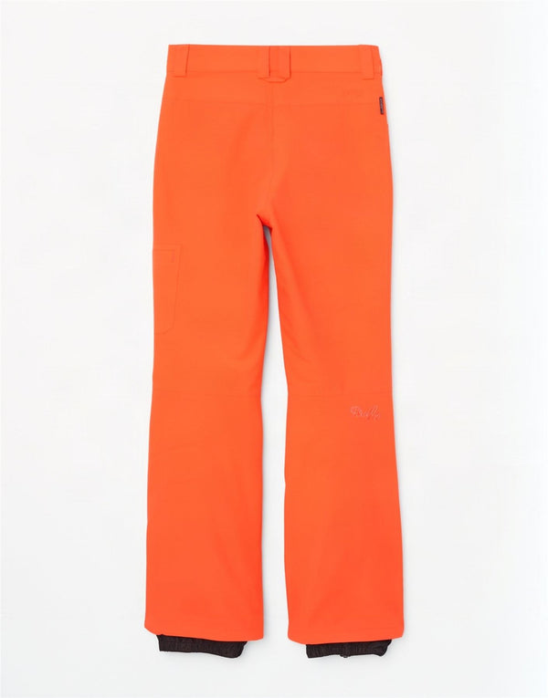 Firefly Womens Cargo Ski Trousers UK 8 Small W30 L31 Orange Polyester