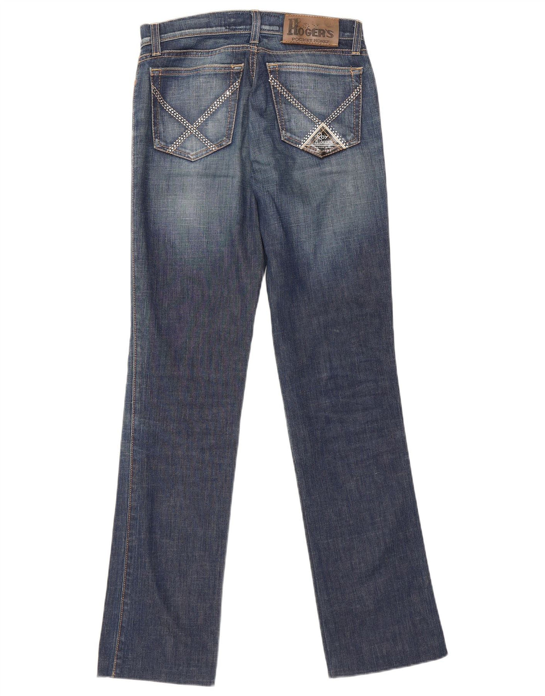 Blugi Bootcut Roy Rogers pentru femei W28 L31 albastru