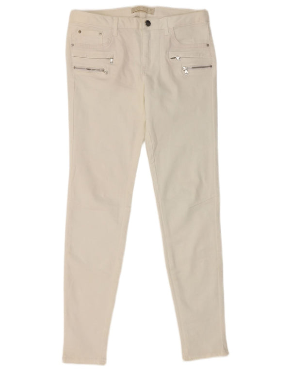 Blugi skinny dama Zara EU 38 Mici L28 L28 Alb