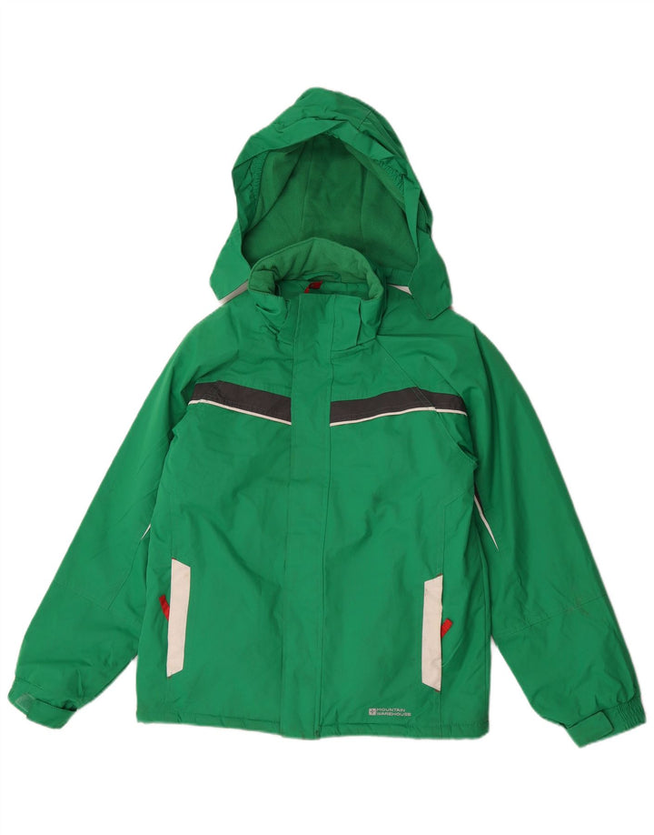 Jachetă Windbreaker pentru băieți Mountain Warehouse, 11-12 ani, color verde