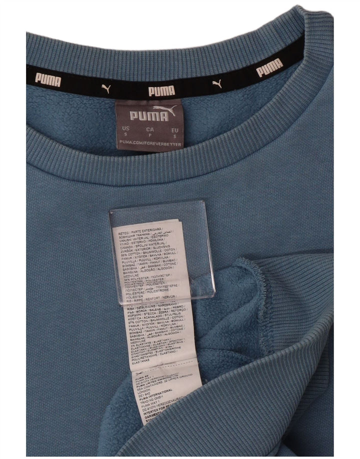 Hanorac pentru bărbați Puma Jumper mic, albastru, bumbac
