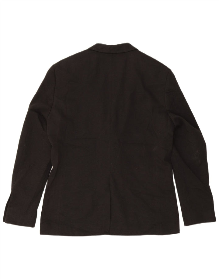 Jack & Jones Jachetă pentru bărbați cu 2 nasturi EU 50 Poliester negru mare