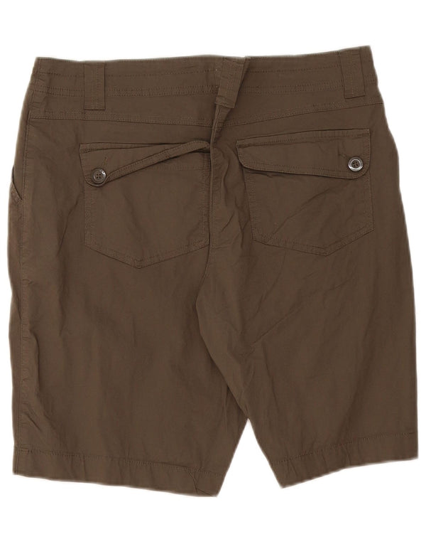 Mountain Warehouse Pantaloni scurti chino pentru femei UK 14 Large W34 Khaki Bumbac