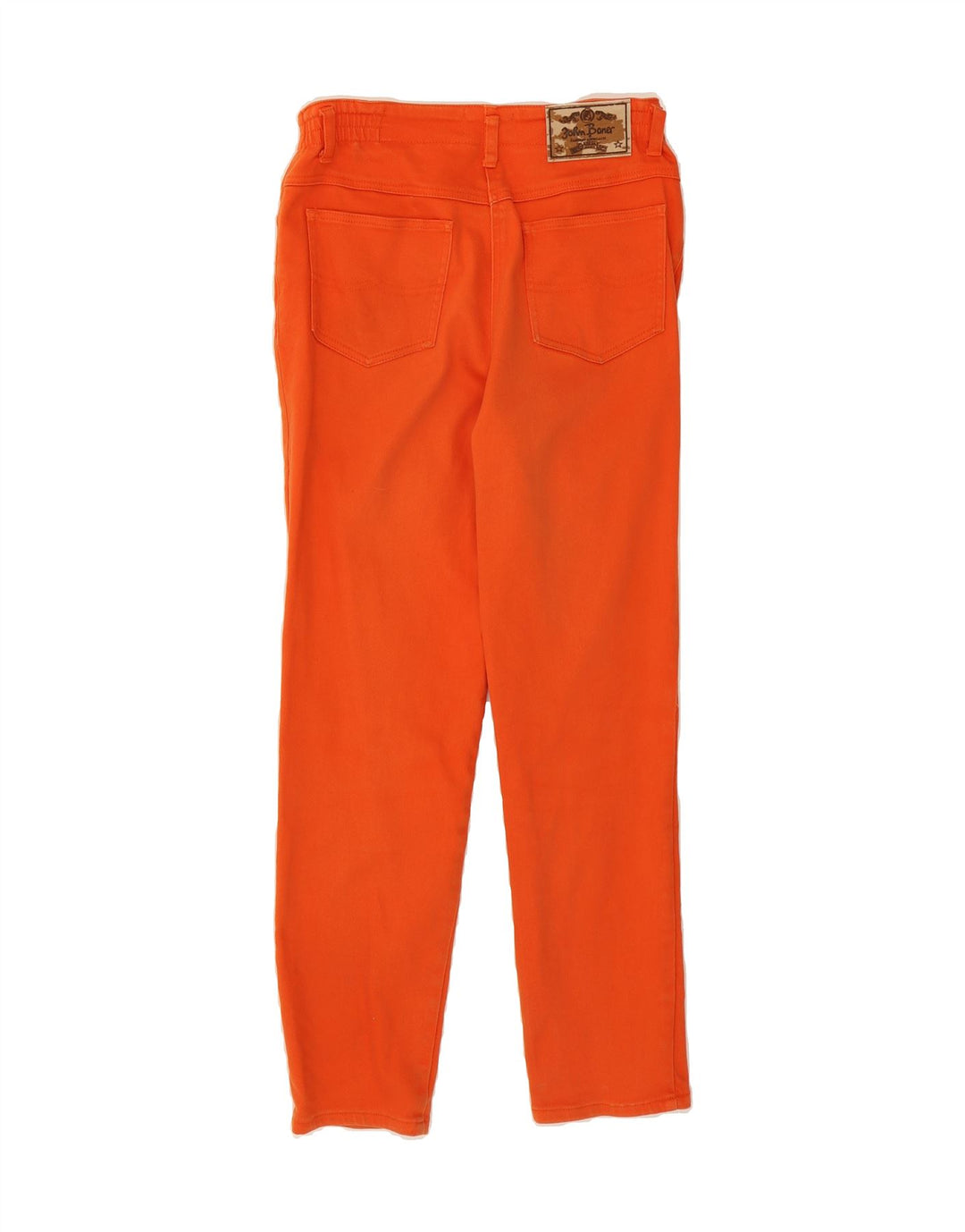 JOHN BANER Womens Straight Jeans W30 L30 Orange Vintage John Baner and Second-Hand John Baner from Messina Hembry 