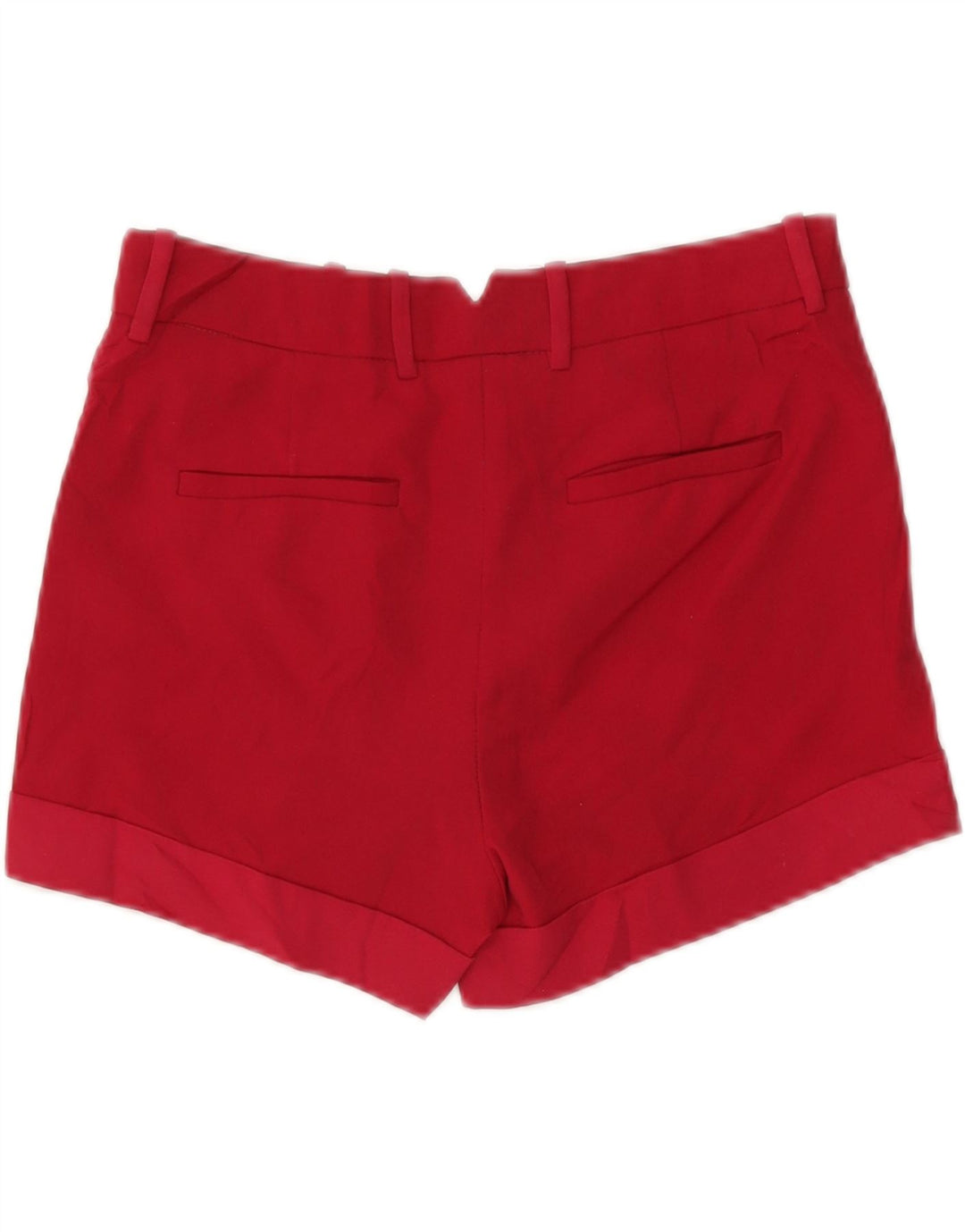 Pantaloni scurti chino pentru femei Zara mici W26 poliester roșu