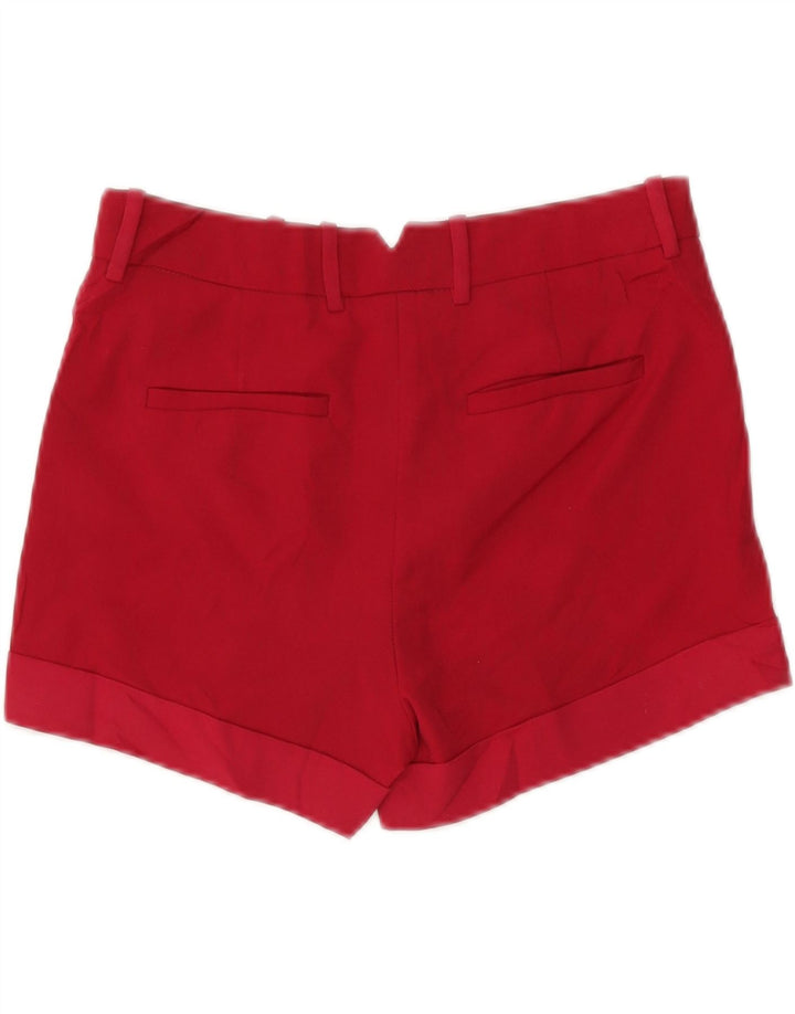 Pantaloni scurti chino pentru femei Zara mici W26 poliester roșu
