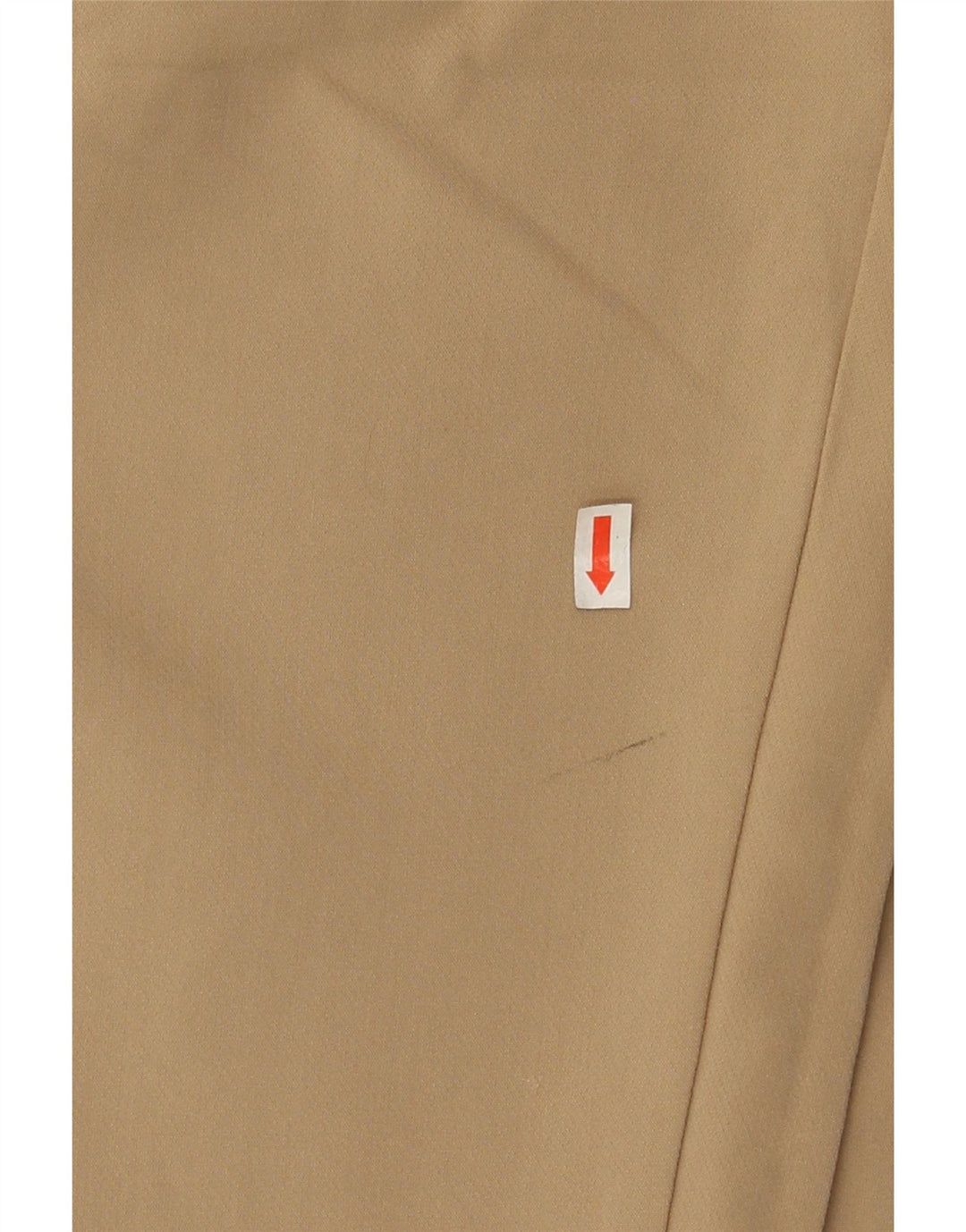 ZARA Womens High Waist Chino Trousers Medium W28 L27 Beige Polyester
