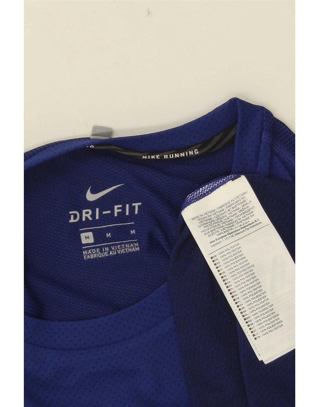Tricou grafic Nike Dri Fit pentru bărbați Top Medium Blue Poliester