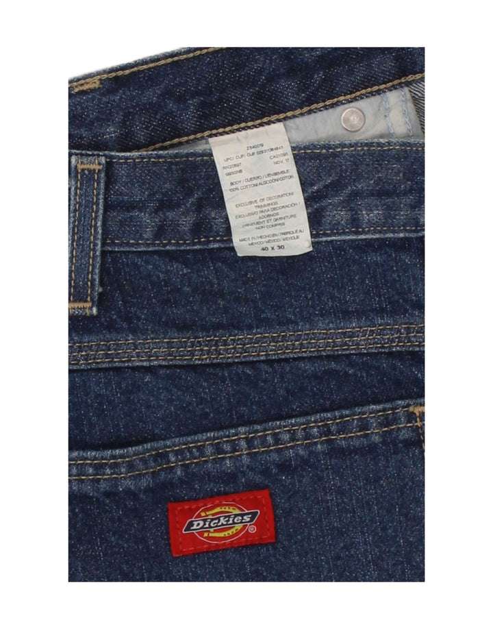 DICKIES Mens Cargo Straight Jeans W40 L30 Blue Cotton Vintage Dickies and Second-Hand Dickies from Messina Hembry 