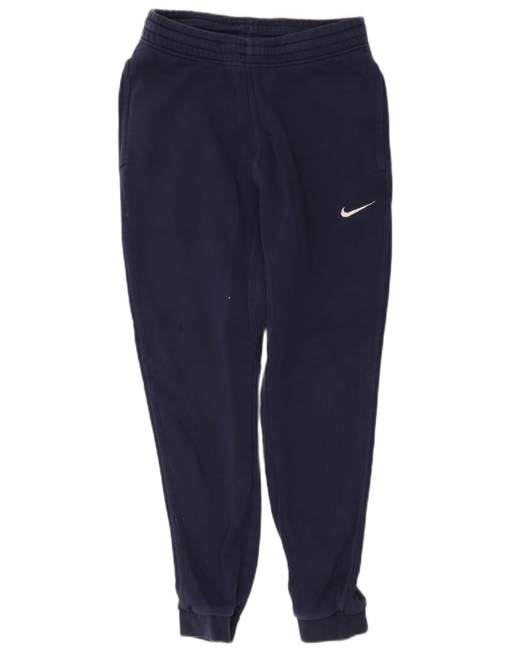 Pantaloni de trening pentru bărbați Nike Pantaloni de jogging, bumbac mediu albastru bleumarin