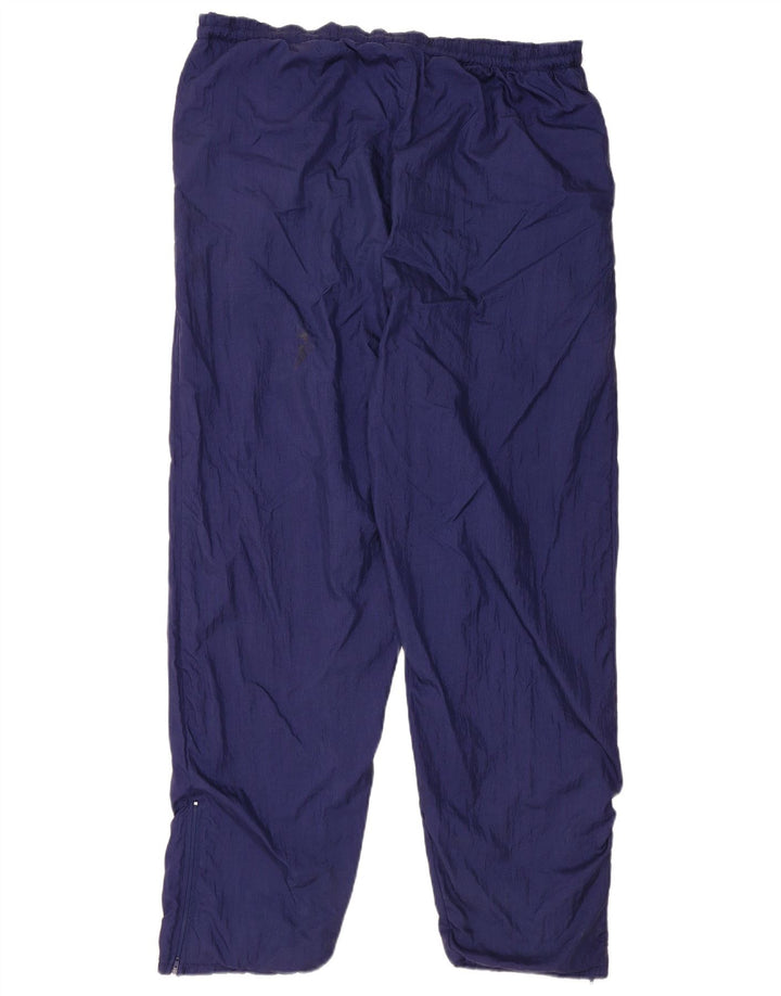 Pantaloni de trening Diadora pentru bărbați, nailon mari bleumarin