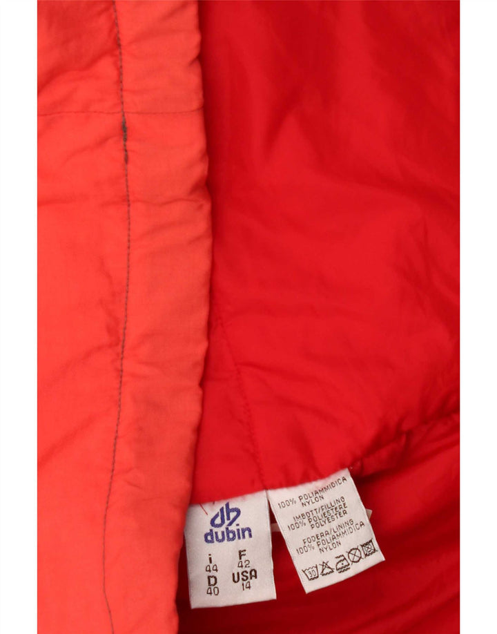 Jachetă de schi supradimensionată pentru femei Dubin IT 44 Medium Red Colorblock