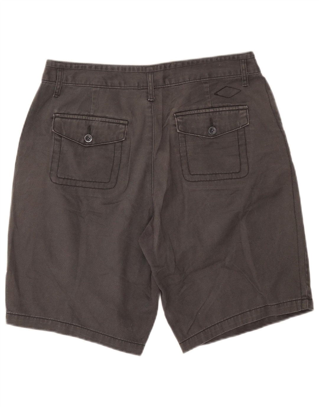Pantaloni scurti chino pentru femei Eddie Bauer US 8 Medium W30 bumbac gri