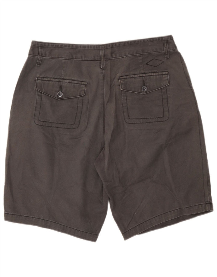 Pantaloni scurti chino pentru femei Eddie Bauer US 8 Medium W30 bumbac gri