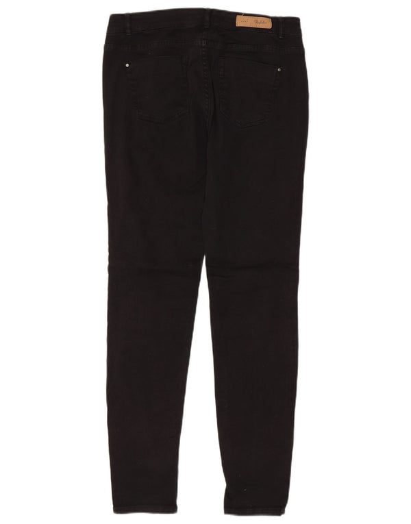 Zara Blugi Skinny pentru Femei EU 38 Mic W28 L29 Negru Bumbac