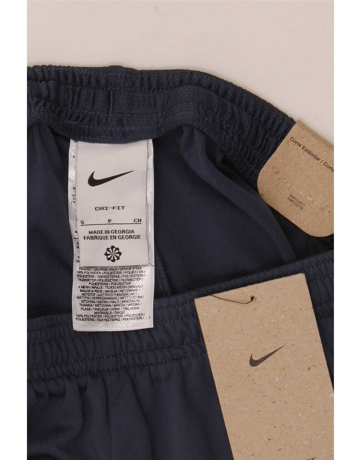 Pantaloni de trening Nike Dri Fit pentru bărbați, mici, albastru, poliester color bloc