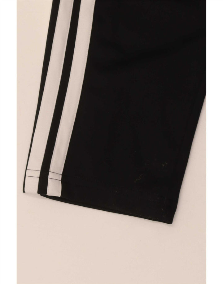 Pantaloni de trening Adidas baieti 13-14 ani poliester negru