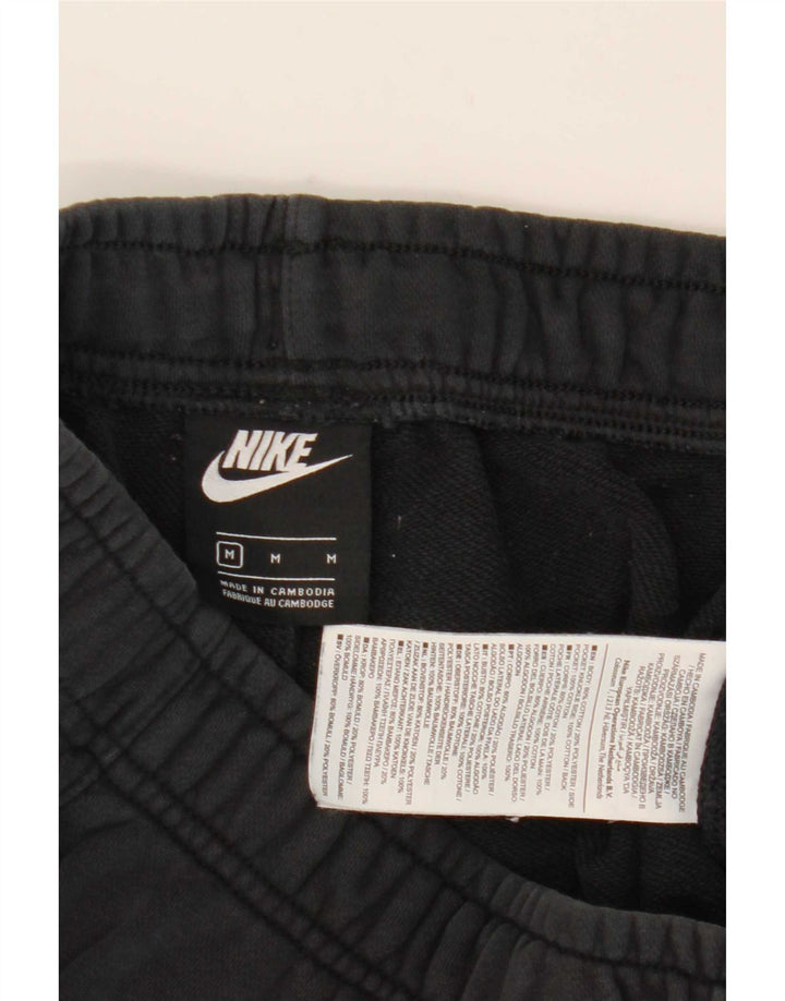 Pantaloni de trening pentru bărbați Nike Joggeri, bumbac mediu negru