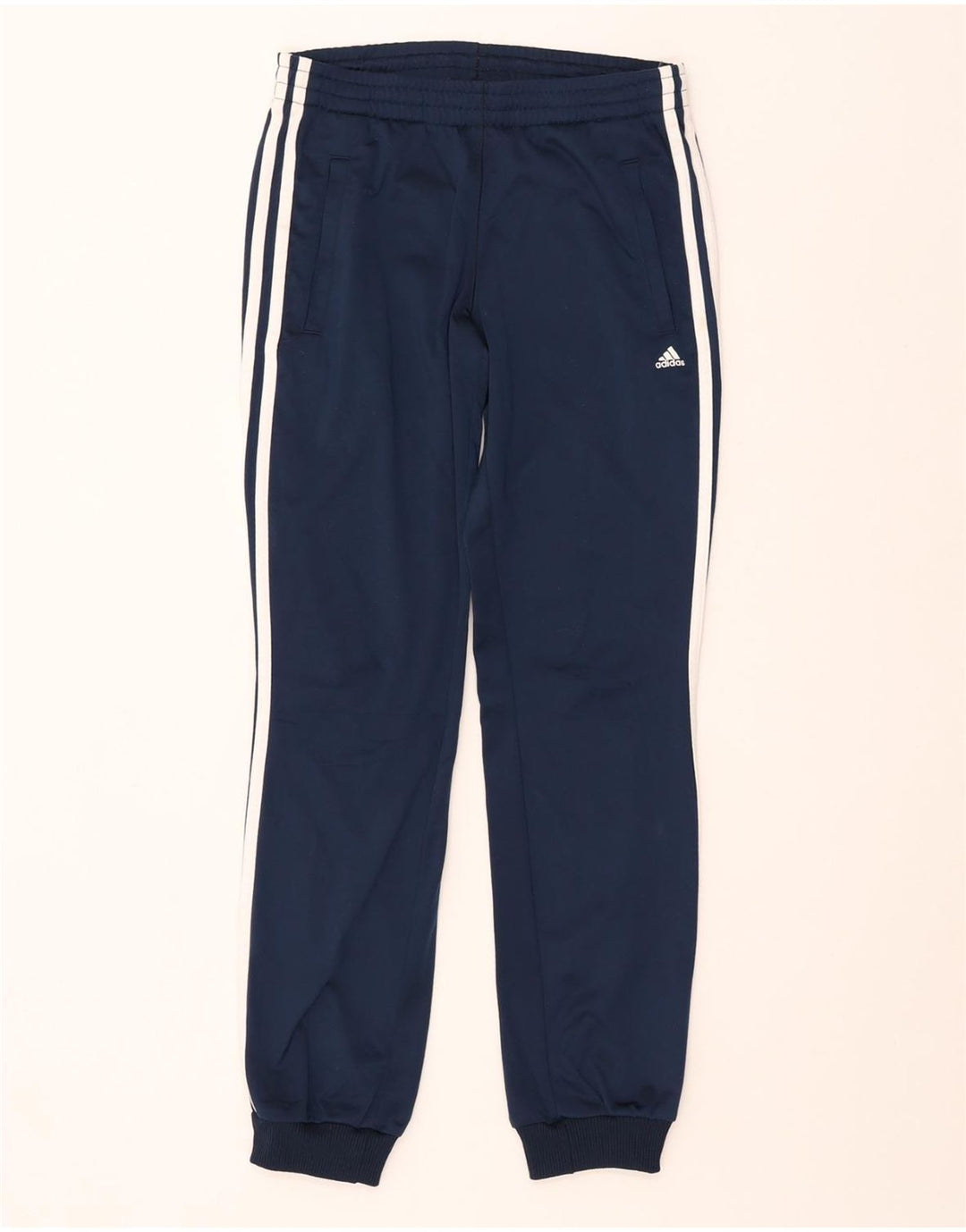 Pantaloni de trening Climalite pentru femei ADIDAS Joggeri UK 4/6 XS bleumarin