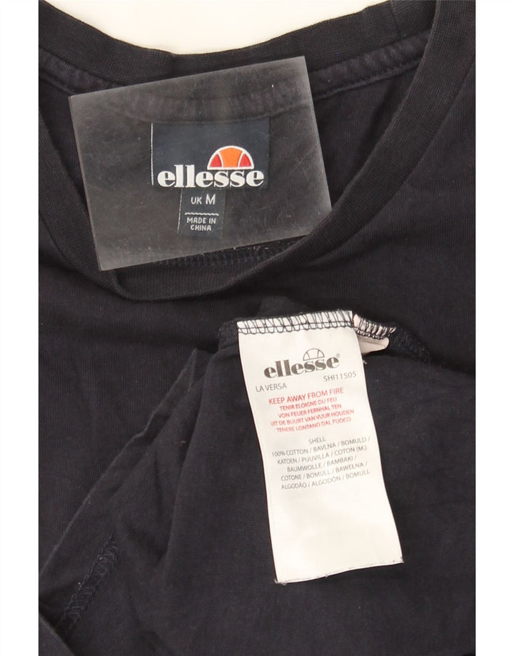 Tricou pentru bărbați Ellesse Top Mediu Bleumarin Bumbac Colorblock