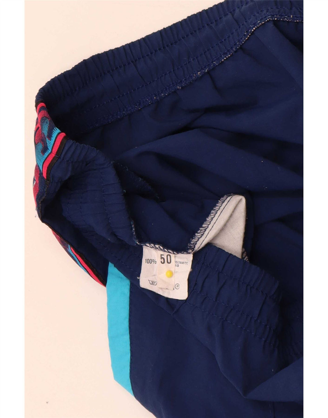 Pantaloni de trening grafic Asics pentru bărbați IT 50 Medium Bleumarin Colorblock