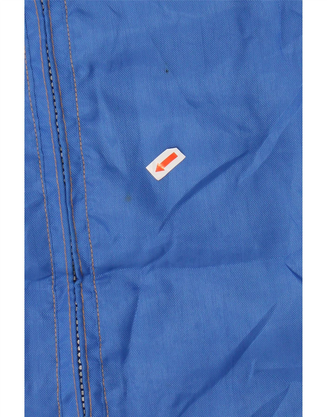 CLINTON Mens Rain Jacket UK 38 Medium Blue Colourblock Polyester Vintage Clinton and Second-Hand Clinton from Messina Hembry 