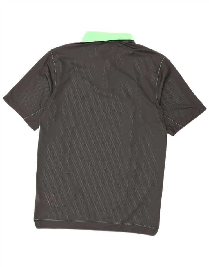 Tricou polo Nike pentru bărbați Dri Fit, mic, verde, poliester color bloc