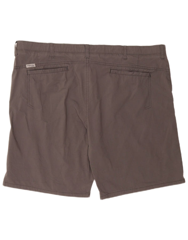 Pantaloni scurți chino Wrangler pentru bărbați W48 4XL bumbac gri