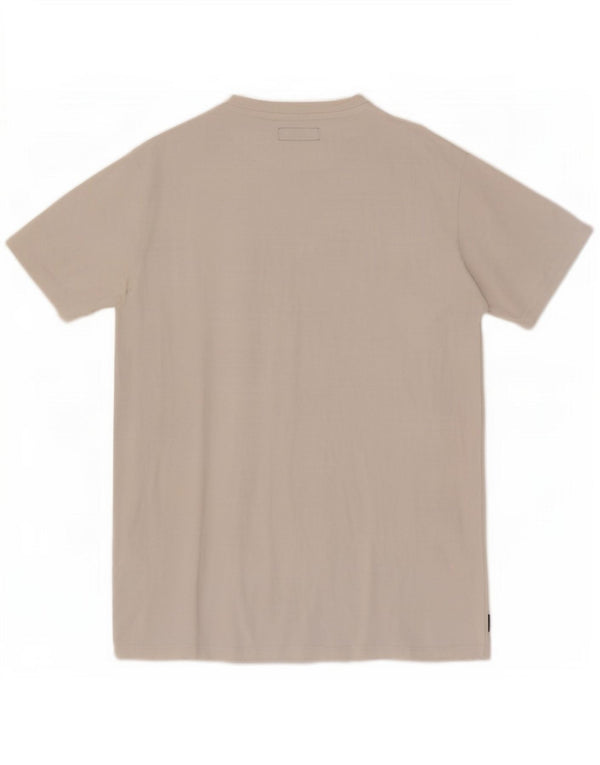 Replay Mens Graphic T-Shirt Top Medium White Cotton