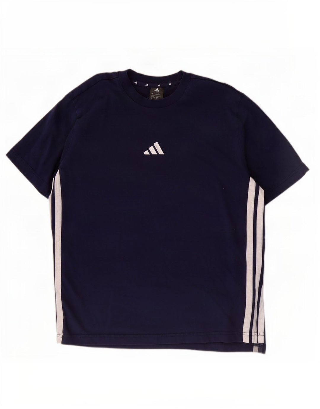 Tricou pentru bărbați Adidas Top mare din bumbac bleumarin