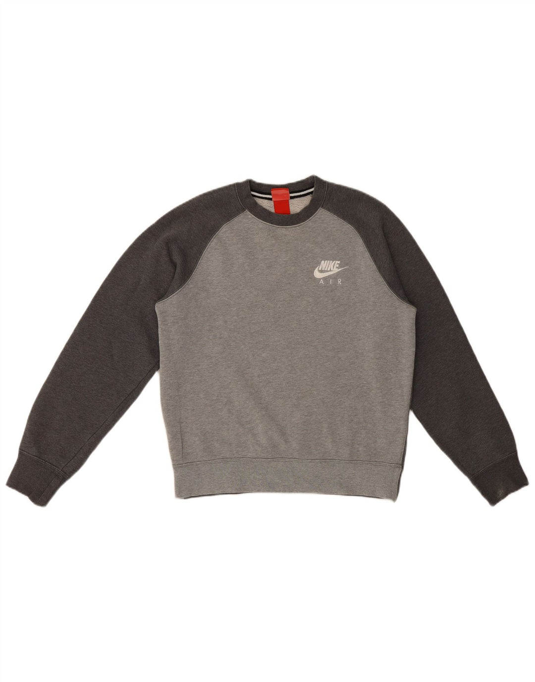 Pulover Nike pentru bărbați, mic, gri, color block, bumbac