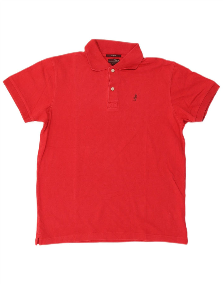 Tricou polo Marlboro Classics pentru bărbați, roșu mediu