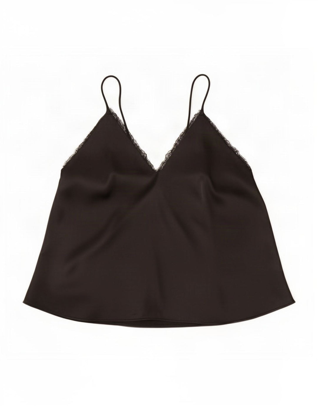 Top Crop pentru femei Zara UK 14 Poliester negru mare