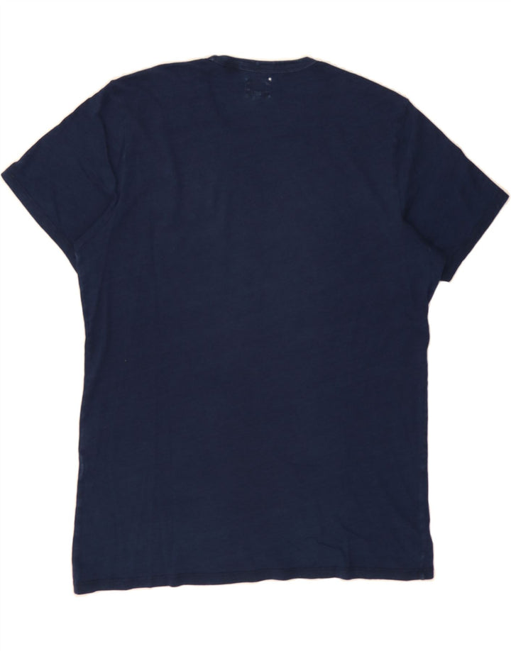 LEVI'S Mens T-Shirt Top Medium Navy Blue Vintage Levi's and Second-Hand Levi's from Messina Hembry 