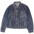 Jachetă de blugi pentru bărbați Benetton UK 42 XL Bumbac albastru