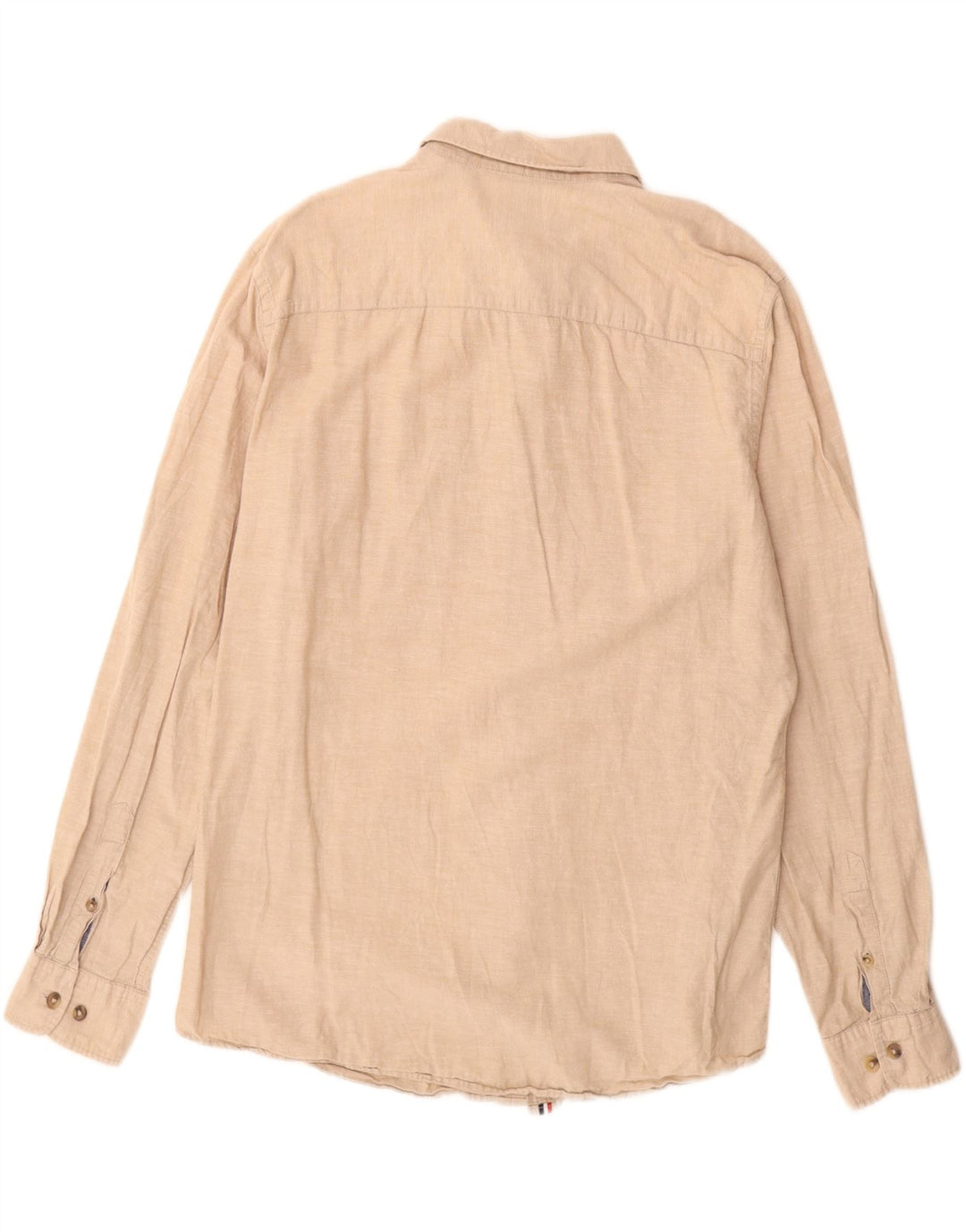 Cămașă Jack & Jones pentru bărbați, mare, bej, bumbac