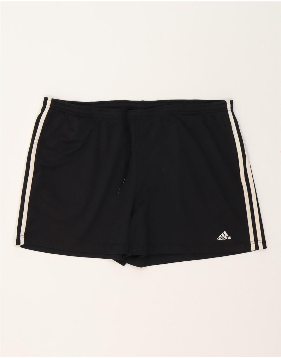 Pantaloni scurti sport ADIDAS pentru femei UK 22 3XL poliester negru