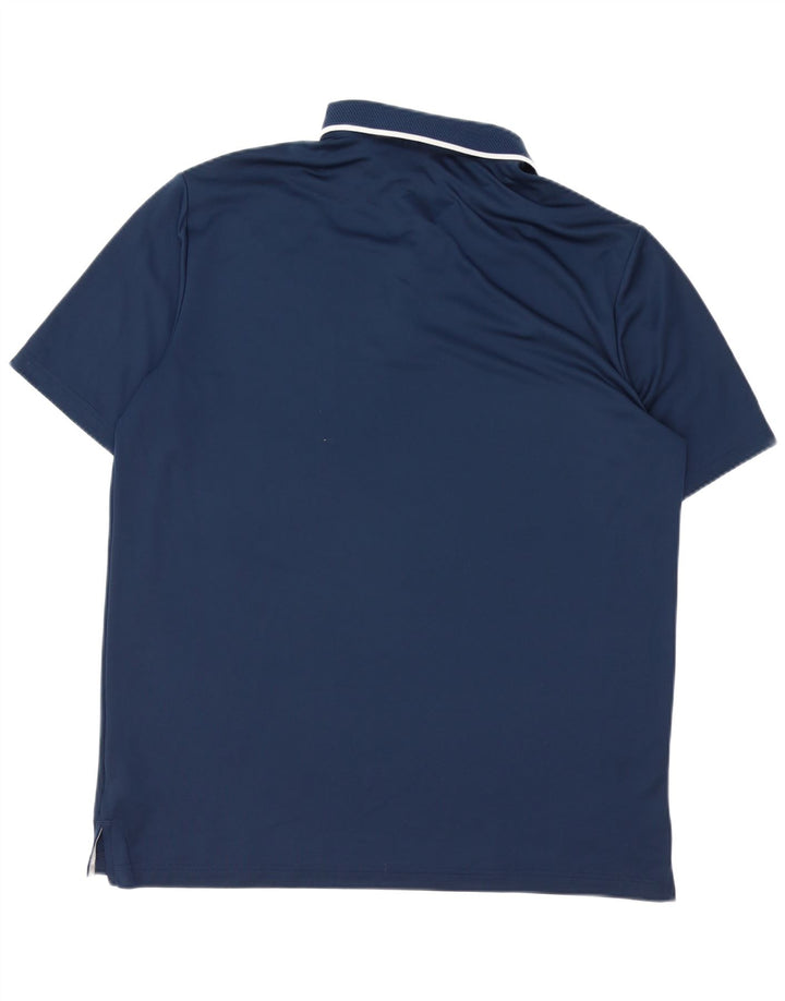 Tricou polo pentru bărbați ADIDAS XL, poliester bleumarin