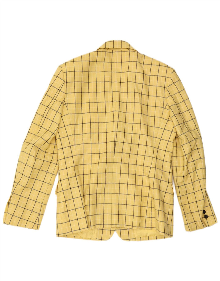Blazer pentru femei Oliver By Valentino, cu 3 nasturi, IT 46, galben mare, caroserie