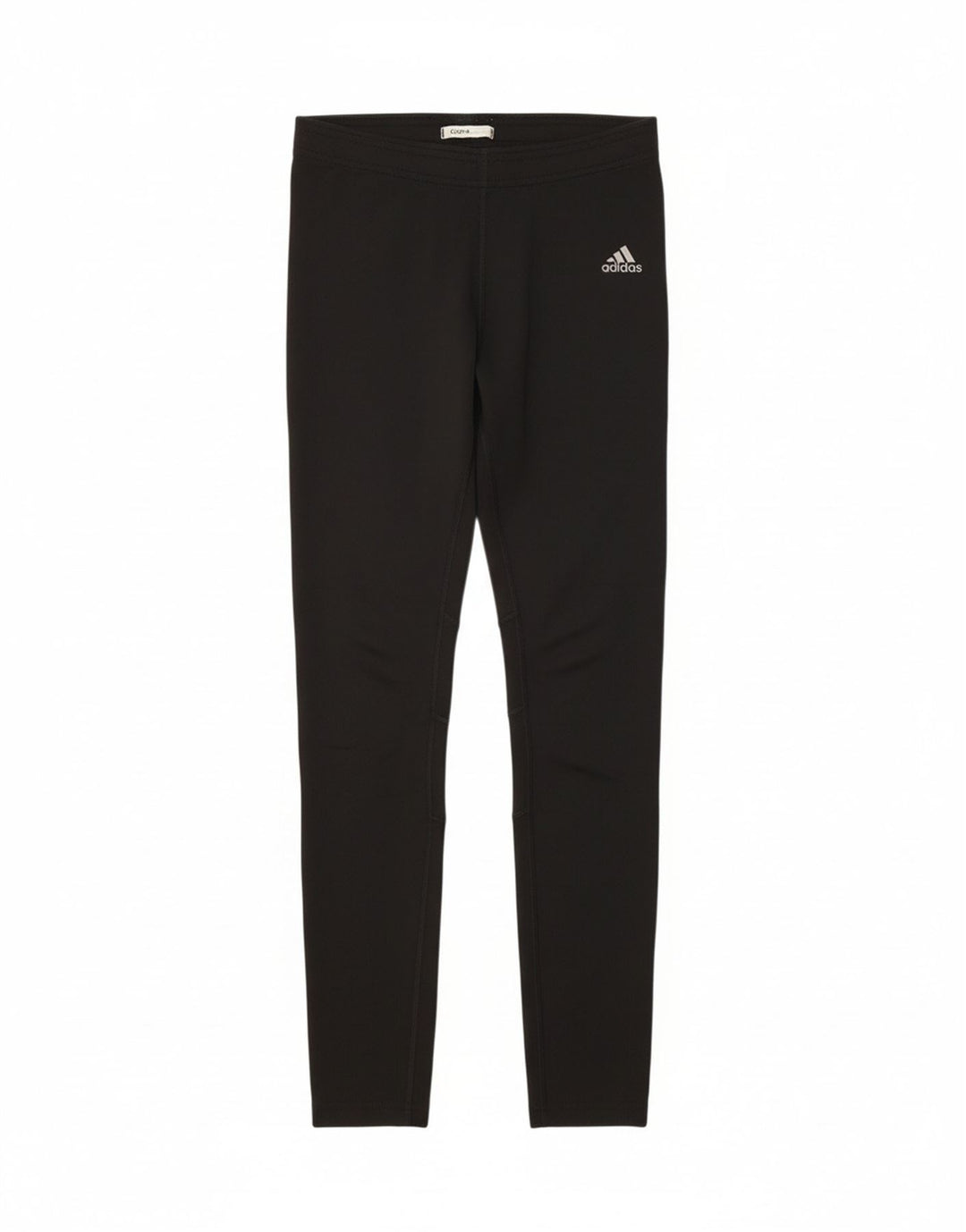 ADIDAS Womens Leggings UK 10 Small Black Polyester Vintage Adidas and Second-Hand Adidas from Messina Hembry 