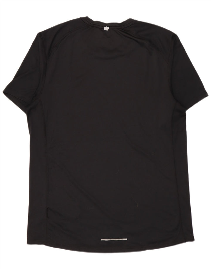Tricou Nike Dri Fit pentru bărbați Top Mediu Negru Poliester
