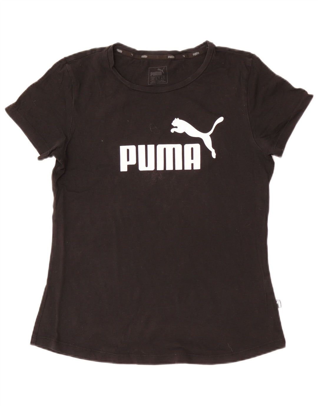 Tricou grafic Puma pentru femei Top UK 12 Medium Black