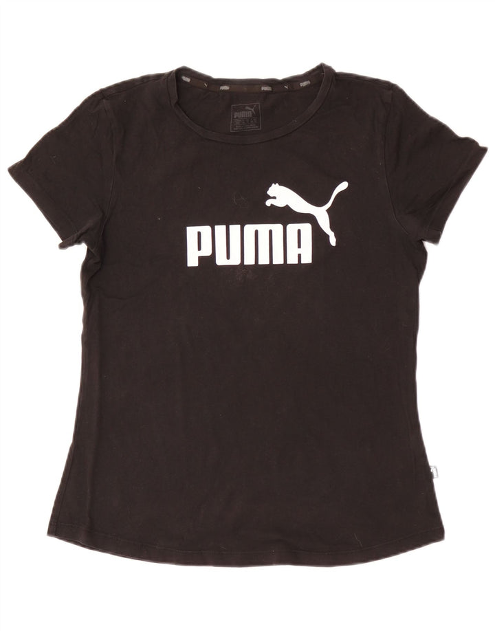 Tricou grafic Puma pentru femei Top UK 12 Medium Black