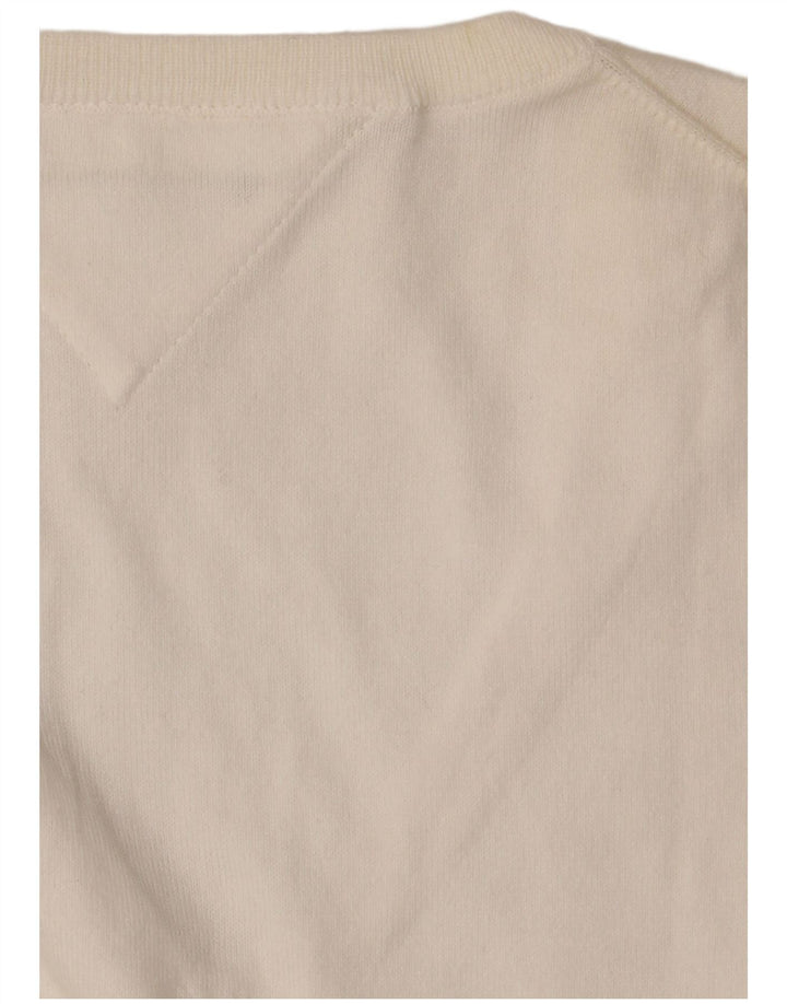Tommy Hilfiger Womens Vest Tank Top UK 14 Large White